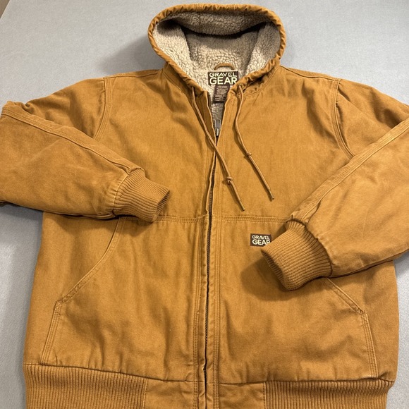 Medium Jackets & Blazers - JACKET MENS‎ MEDIUM Gravel Gear Thundra 2  WORK UTILITY HOODED LINED